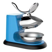 눈꽃빙수기계 상업용 스노우 스 제조기 전기 블레이드 가정용 콘 크러셔, BLUE+미국