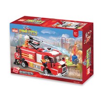 제우스 디고 마인시티 화재진압 소방차 호환 블록 큐만 레고 Qman 블럭 12012, 본상품선택