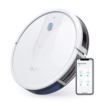 Anker Eufy RoboVac 15C (로봇 청소기) 【BoostIQ 탑재 Wi-Fi 지원 초슬림 1300Pa의 강력한 흡입 저소음 자동 충전] (화이트)