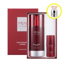 참존 스킨엣센스 남성 올인원 100ml+25ml 중건성 50 60대 남자화장품, 1개 [기능성 샘플 증정]