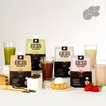 논앤밭위드 프로틴 귀리쉐이크 30g(초코 바닐라 딸기 녹차맛), 상세 설명 참조, 녹차맛