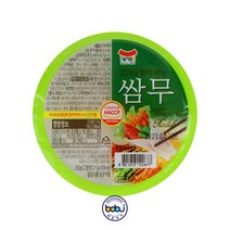 일가집 흰 쌈무 350g 무쌈, 1개