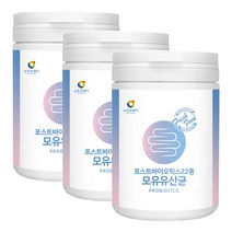 모유유산균 모유유래 유산균 포스틱바이오틱스 L 프롤린 락토바실러스 가세리 루테리 퍼멘텀, 230g x 3통, 230g