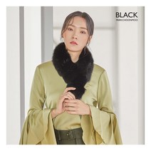 [박춘무블랙] 사가폭스&렉스 블렌딩 퍼 머플러