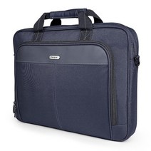 타거스 Targus 15-16인치 클래식 슬림 노트북 가방 블루 - 인체 공학적 서류 및 메신저 백 16인치 이하 노트북용 넉넉한 폼 패딩 (TCT027US) 457596, Shoulder Bag, Blue_Shoulder Bag