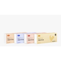 사르르 미니캔 독 4팩) 연어 + 연어&황태 + 비프&치킨 + 치킨 30g*24개입