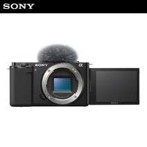 [소니] 미러리스 브이로그 카메라 ZV-E10 BODY + SEL50F18 단렌즈 패키지, 색상선택:블랙