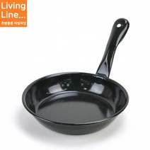 Kitchen 원형 범랑 후라이팬 떡볶이 법랑 닭발 볶음팬 스테이크 불고기 레트로 업소용 프라이팬, ♥Kitchen_법랑 후라이팬-왕♥, 1개