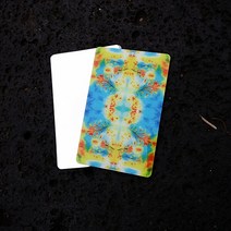 [SHUN]일러스트 카드거울 포켓거울 ART CARD MIRROR, 노랑