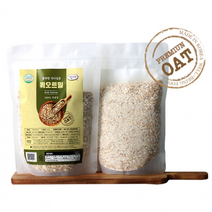 퀵 오트밀 아침식사대용 유아식 이유식 다이어트 오트밀죽 국산 무농약 오트밀, 400g, 1개
