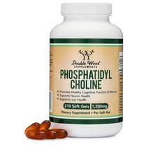Double Wood Supplements 포스파티딜 콜린 210캡 해외, 1개, 제품제목참조
