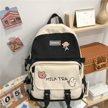 대학생책가방 여성 하라쥬크 ULZZANG 고등학교 중학교 중소 대학교 무드 백팩 2182288999