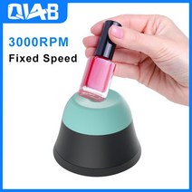 볼텍스 믹서 QLAB VX-4 유리한 가격으로 3000rpm 속도 고정 실험실 미니 소용돌이 믹서, 01 WHITE_01 110V_02 미국 플러그