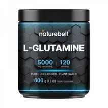 네이처벨 L글루타민 5000mg 600g 120서빙 파우더 Gut 헬스 워크아웃 리커버리