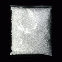 유니아트 2000 발포입자 1mm~10mm 스티로폼공 스티로폼구 원구 어린이집 유치원 초등학교 만들기재료, 1~2mm, 10개