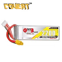 가오능 2200mAh 14.8V 100C 4셀 LC레이싱 웰토이 RC 리포배터리, 2200mAh 4셀 100C XT90