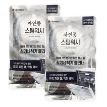 [자연퐁 스팀워시]LG생활건강 식기세척기 클리너 세제 100g, 식기세척기 클리너 100g 2개