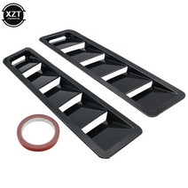 범용 자동차 전면 보닛 환기 후드 탄소 섬유 스타일 냉각 패널 포드 머스탱 닛산 BMW 호환 폭스 바겐 제타