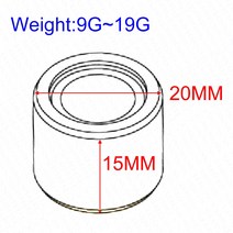 PCX 타이어 20x15 9G 10G 11G 12G 13G 14G 15G 16G 17G 18G Variator Roller For CH-125 150 혼다 PCX SPI, 07 15G