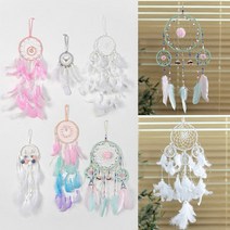 LED 심플 드림캐쳐 아기방꾸미기 여자아이방꾸미기, 볼장식