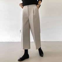 [조아맘] [MADE] 소프트 기모 큐롯 슬랙스