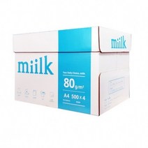 기타 바보사랑[디포원]밀크 복사용지 80g A4 1박스 2500매[무료배송]