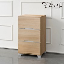 엘레아 라임 450 3단 서랍장, 상세설명 참조, 아카시아화이트