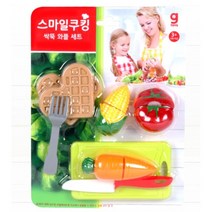 스마일쿠킹 어린이집 소근육발달 채소 음식재료 모형 장난감 아이 17개월