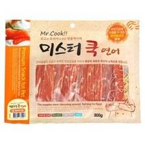미스터쿡 강아지 간식 스테이크, 연어, 300g, 9개