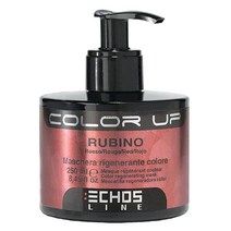 국내유통 에코스라인 컬러업 헤어코팅 트리트먼트 루비노 250ml, 레드와인 × 1개