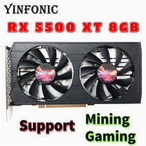 그래픽 카드 새로운 rx 5500xt 8gb 128bit 1408sp gddr6, RX 5500 8GB