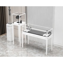 쥬얼리 쇼케이스 유리 진열대 귀금속 선반 목걸이 반지, 상세 페이지 참고, 120x45x95 색상메모