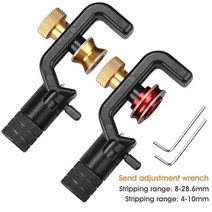 ACS-2 장갑 와이어 스트리퍼 8-28MM & 4-10MM 케이블 슬리 터 광섬유 스트리핑 도구 자켓 시스 커터, 2PCS