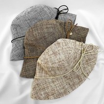 패션버킷햇 마소재 여름모자 휴가모자추천 등산모자