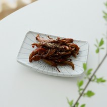 오반자이 흰벚꽃 팔각 구이접시 일본 그릇 식기 접시 초밥접시 생선접시 일식접시, 흰벚꽃 팔각 구이접시[소]