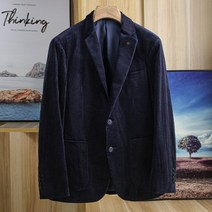 남자 가을 겨울 코듀로이 골덴 정장 자켓 재킷 빈티지 코르덴 코트 캐주얼 솔리드 수트