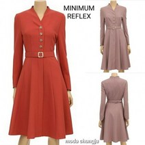 미니멈 모8% 프린세스벨티드 플레어원피스 55 66 77 MTDAWO1150