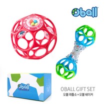 오볼선물세트S_B4 오볼쉐이커+오볼래틀(소), 랜덤발송