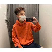(VICTORPU) 유니클로 후드 스웨터 커플웨어 다목적 편안한 스포츠 캐주얼 긴팔 후디 그레이