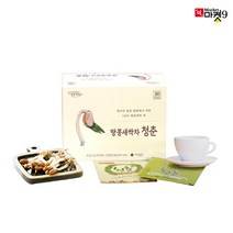 레스베라 땅콩새싹차 청춘 30입 고소한 레스베라트롤 건강 티백 차, 단품