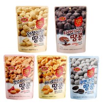 (BOX 10개묶음) 머거본 땅콩(110g) 5종 (인절미맛 허니로스티드 티라미수맛 쿠앤크맛 핫스파이시), (10개)쿠앤크맛 땅콩 110g×10