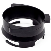 커피 디스트리뷰터 에스프레소 도징 깔때기 54mm breville 호환되는 알루미늄, 검은색