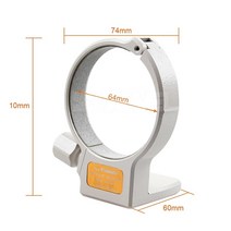 캐논 ef 70 200mm f/4l is usm 렌즈 용 금속 삼각대 칼라 마운트 링 a (w)|tripod collar|tripod collar mount ringtripod, 1개, 단일, 단일