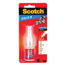 3M 강력 본드 순간 접착제 트위스트캡 액상형 AD110, 3M 순간접착제 트위스트캡 액상형 AD110