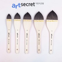 새한 아트아트시크릿 2565 고품질 다람쥐모 수채화 페인트 브러쉬, 60호
