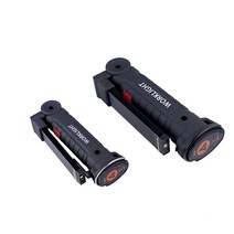 cob led 충전식 작업 조명 with magnetic base 접는 야외 유지 보수 도구 빛 usb 충전식 자석 손전등 1pc, s