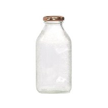 델몬트 쥬스 사각 유리병 골드, 300ml, 5개