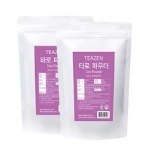 아트박스/메가커피 티젠 타로 버블티 파우더 500g 2개세트, 본품