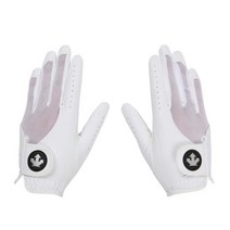데상트 데상트골프장갑 JQS DN22WFGL41-BWTG 여성 메쉬 360 GRIP 양손장갑 BWTG, 19, 19