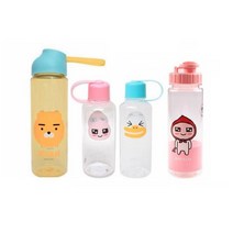 카카오프렌즈 물병 트라이탄 물병 라이언 물병 어피치 물병 튜브 물병, 트라이탄핸들물병_라이언